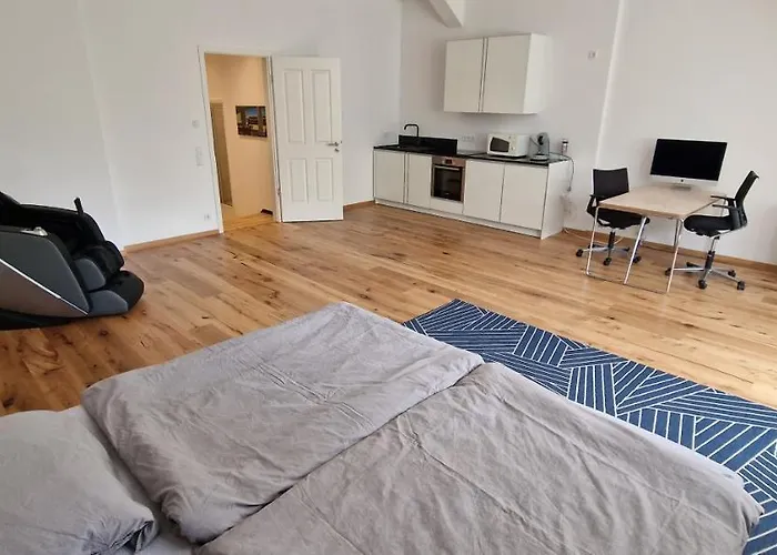 Mit Parkblick & Massagestuhl Apartament