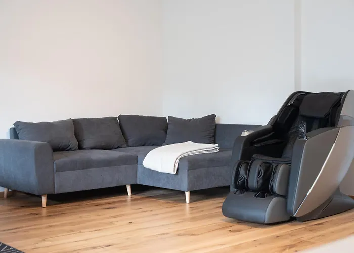 Mit Parkblick & Massagestuhl Apartament Lipsk